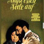 Filmplakat für ‚Angst essen Seele auf‘ mit zwei Personen in inniger Umarmung. Veranstaltung am 01.02.2026 um 15 Uhr in Berlin, Spende erbeten.